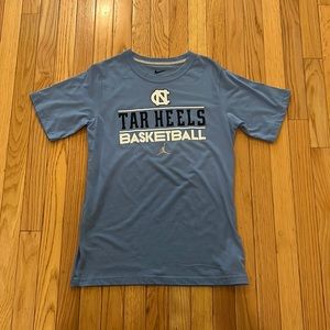 Youth Nike Air Jordan UNC basketball T shirt